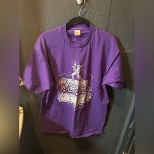 Fruit of the Loom Purple Westbank Blues Festival Short Sleeve Tee